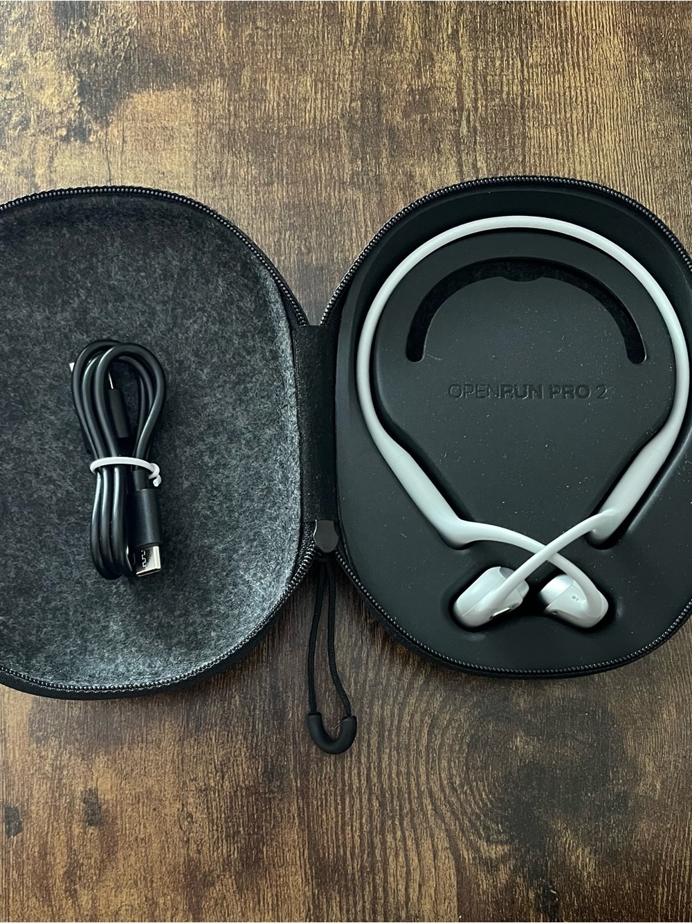 Shokz OpenRun Pro 2 Bone Conduction Headphones - Silver